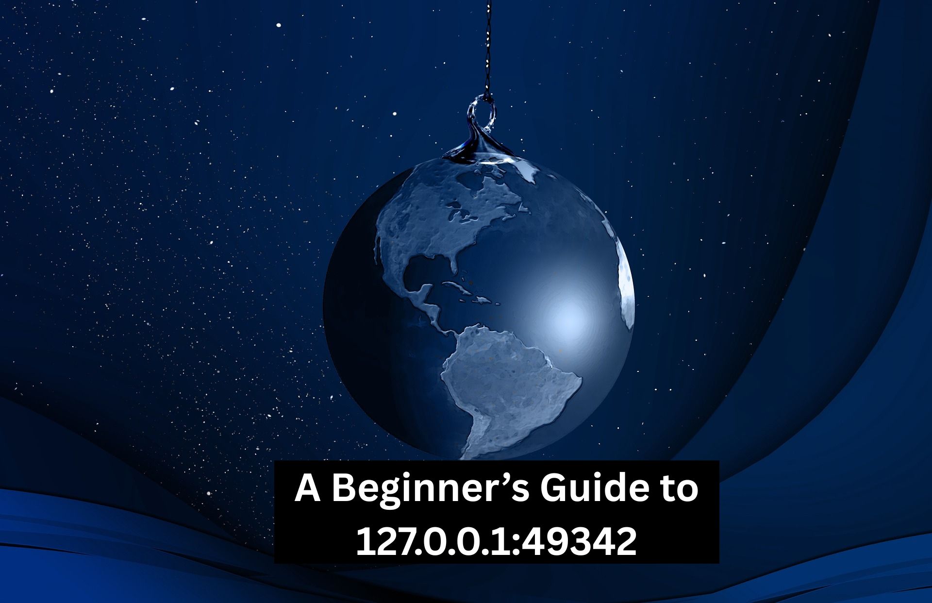 Diagram showing 127.0.0.1:49342 as a localhost port for testing and debugging network connections.