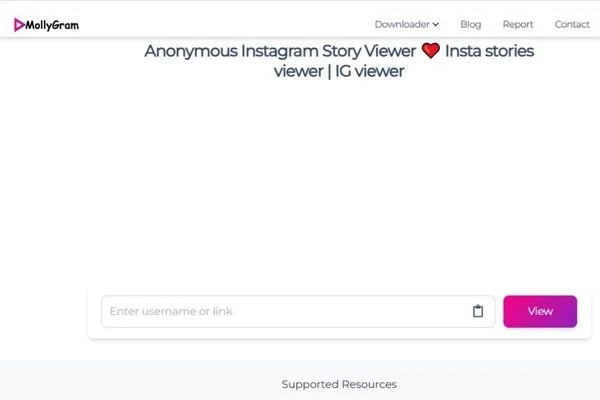 Mollygram digital messaging platform interface preview