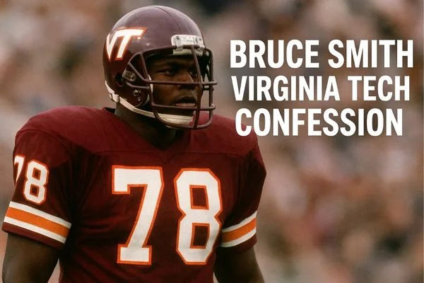 bruce smith virginia tech confession​highlights his legacy, career, and emotional reflections at Virginia Tech.